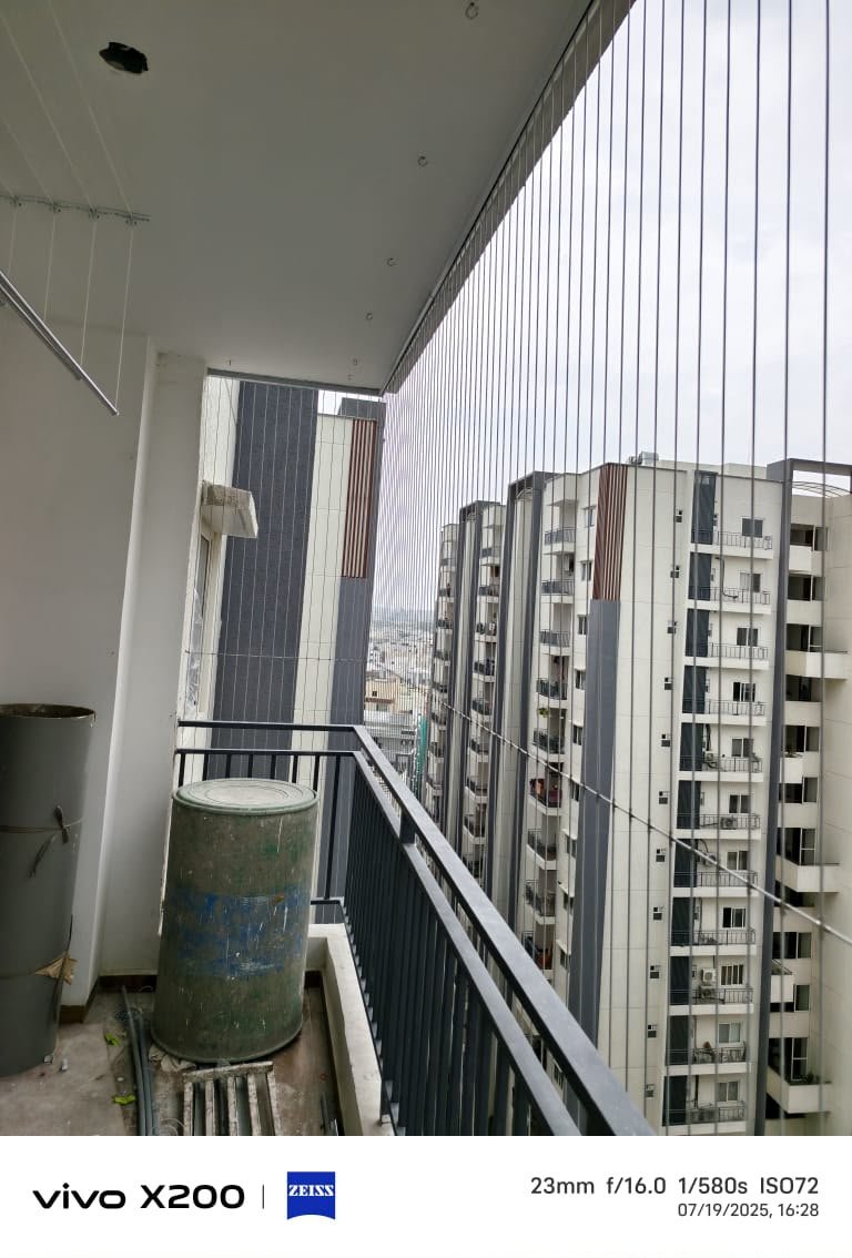 Balcony Invisible Grills Kondapur