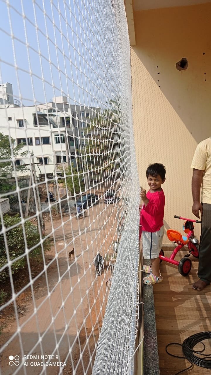Child Safety Net Installation in Kondapur