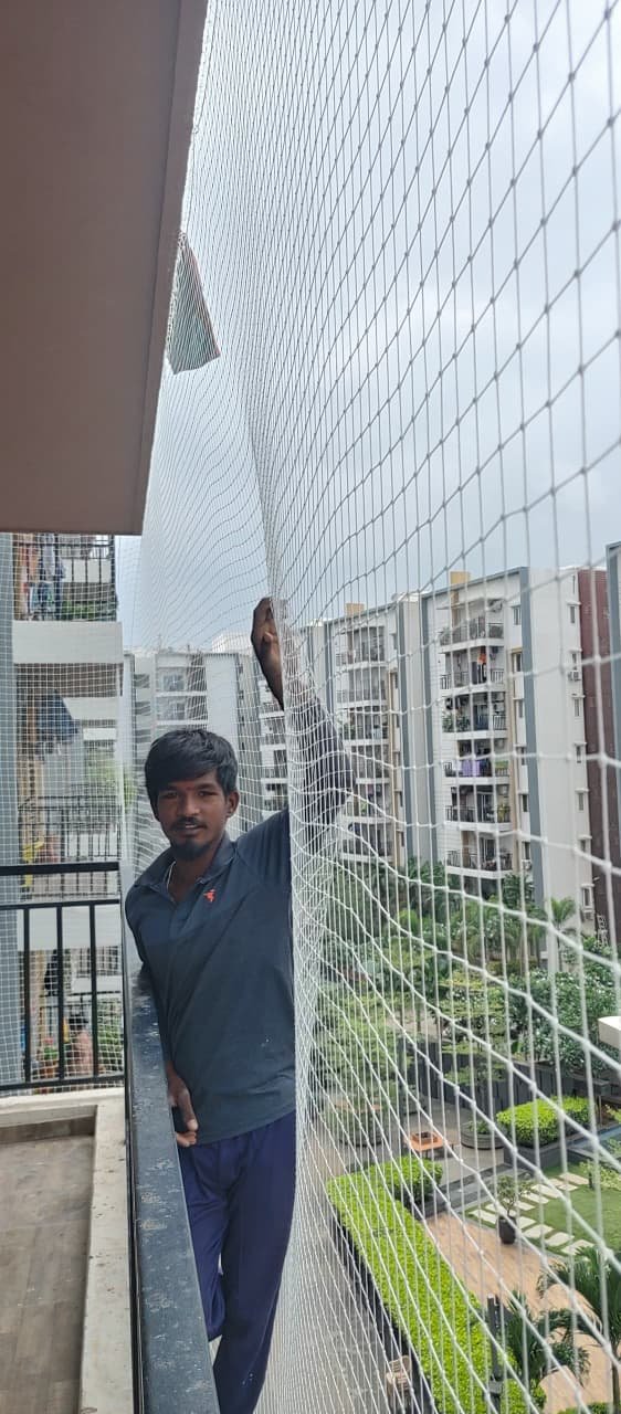 Balcony Opening Safety Nets Tellapur