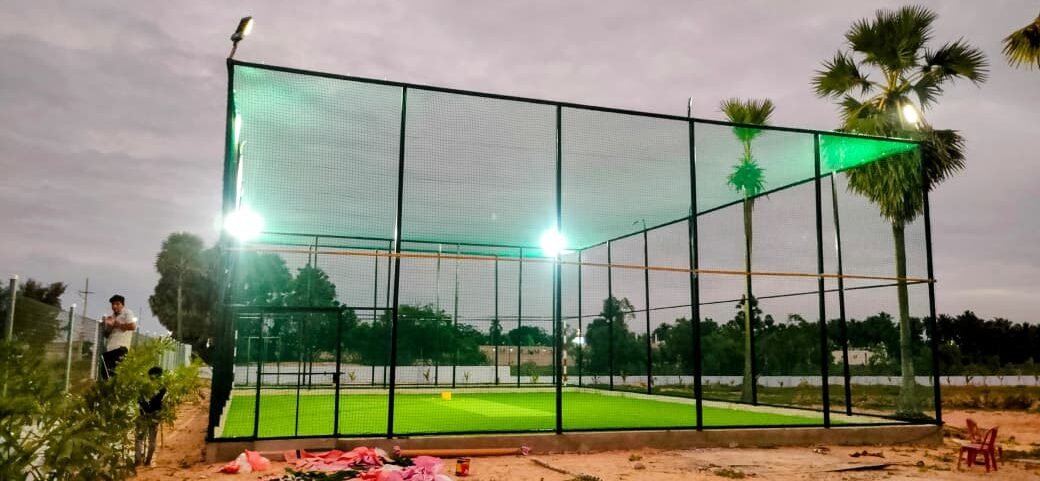 Cricket Practice Nets Installation in Miyapur
