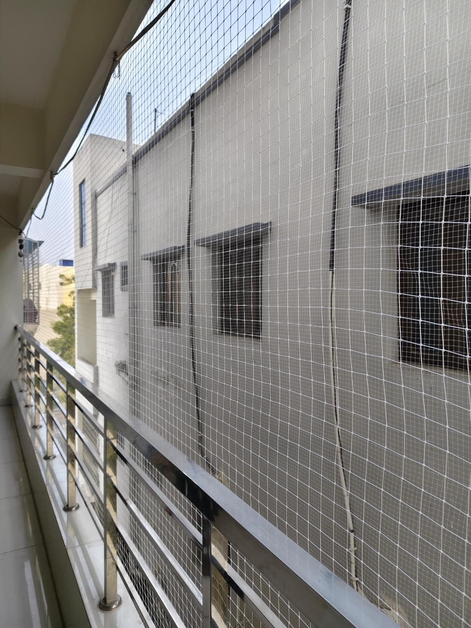 Apartment Balcony Net Installation Tellapur